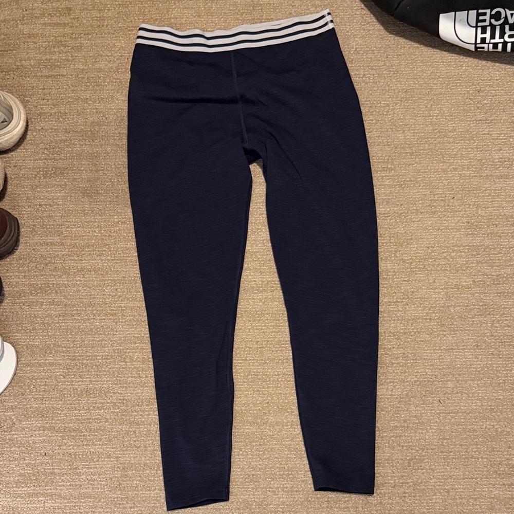 Splits59 navy ribbed leggings size xl